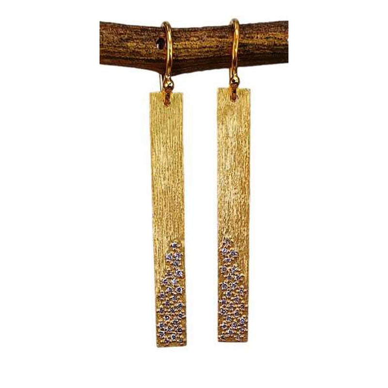 14K Gold & Diamond Earrings - M8492-Marika-Renee Taylor Gallery