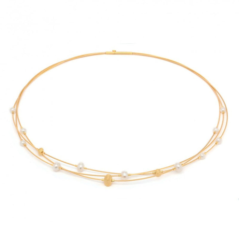Lastela Freshwater Pearl Necklace - 85370656-Bernd Wolf-Renee Taylor Gallery