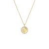 Sun Moon Zirconia Necklace - 8612002156-Bernd Wolf-Renee Taylor Gallery