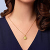 Sun Moon Zirconia Necklace - 8612004156-Bernd Wolf-Renee Taylor Gallery