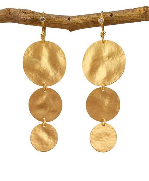 14K Gold & Diamond Earrings-Marika-Renee Taylor Gallery