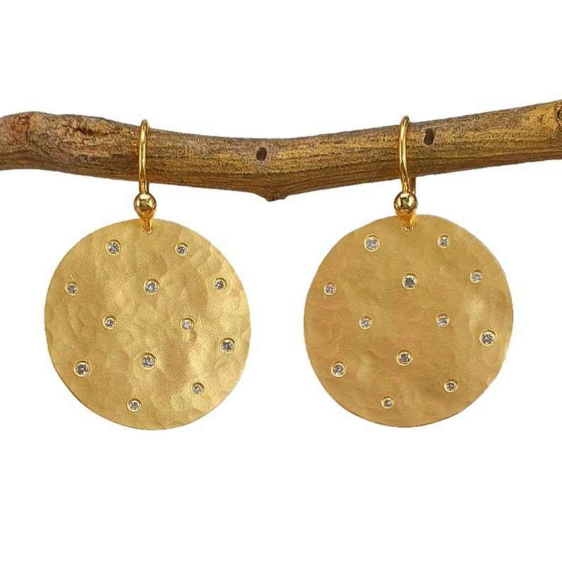 14K Gold & Diamond Earrings - M8629-Marika-Renee Taylor Gallery