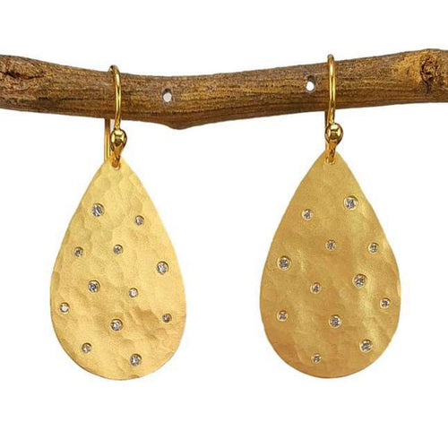 14K Gold & Diamond Earrings - M8634-Marika-Renee Taylor Gallery