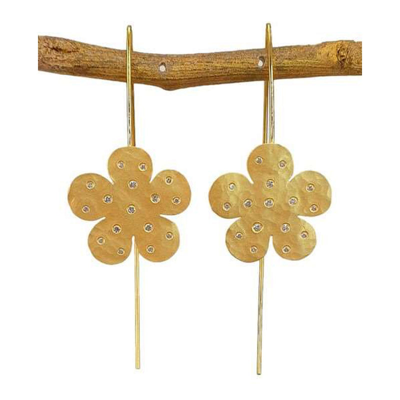 14K Gold & Diamond Earrings - M8640-Marika-Renee Taylor Gallery