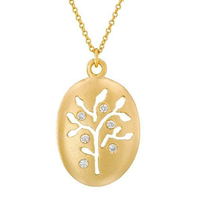 14K Gold & Diamond Necklace - M8645-Marika-Renee Taylor Gallery