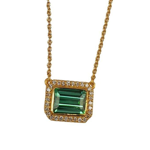 14K Gold & Diamond Necklace - M9034-Marika-Renee Taylor Gallery