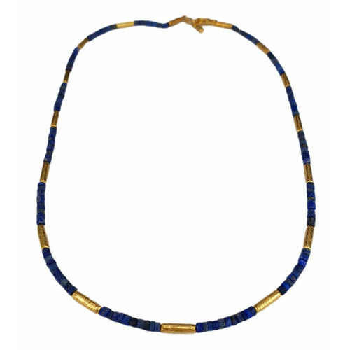 14K Gold & Lapis Necklace - M9040-Marika-Renee Taylor Gallery