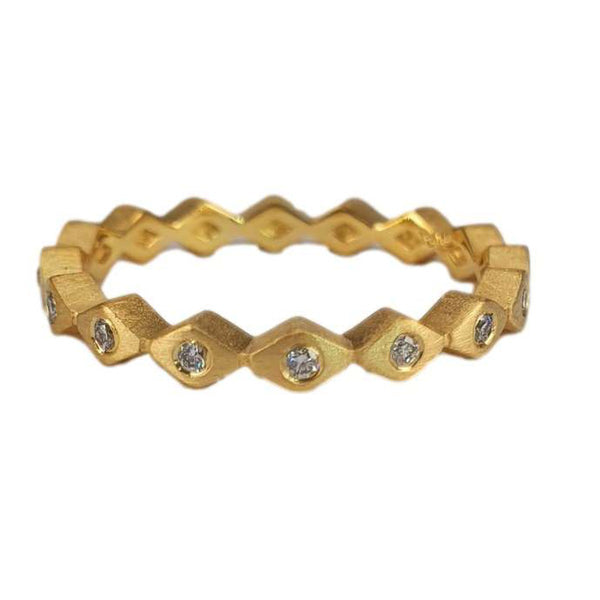 14K Gold & Diamond Ring - M9182 - Marika