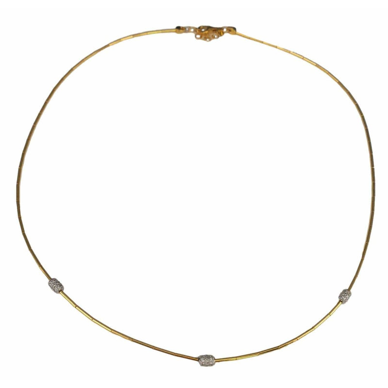 14K Gold & Diamond Necklace - M9221-Marika-Renee Taylor Gallery