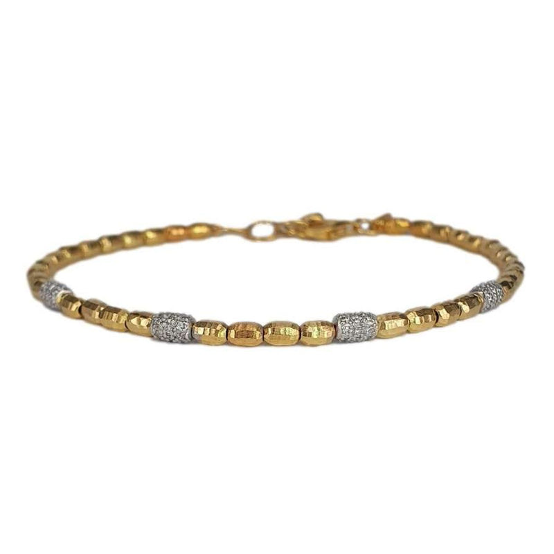 Marika 14K Gold & Diamond Bracelet - M9241-Marika-Renee Taylor Gallery