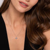 925 Sterling Silver Diamond Bujukan Frame Flower Diamond Cut Pendant Necklace - NK7913SV5JJ-Gabriel & Co.-Renee Taylor Gallery