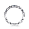 925 Sterling Silver Bujukan Blue Topaz Fashion Ladies Ring - LR52643SVJBT-Gabriel & Co.-Renee Taylor Gallery