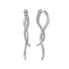 925 Sterling Silver Bujukan Drop Earrings - EG15099SVJJJ-Gabriel & Co.-Renee Taylor Gallery
