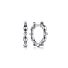 925 Sterling Silver Bujukan Huggie Earrings - EG14629SVJJJ-Gabriel & Co.-Renee Taylor Gallery