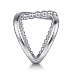 925 Sterling Silver Bujukan Interlocking Wide Band Ring - LR52272SVJJJ-Gabriel & Co.-Renee Taylor Gallery