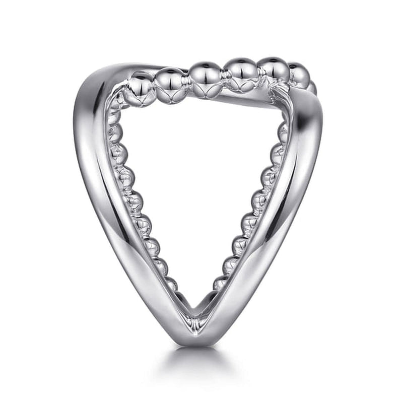 925 Sterling Silver Bujukan Interlocking Wide Band Ring - LR52272SVJJJ-Gabriel & Co.-Renee Taylor Gallery