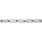 925 Sterling Silver Bujukan Link Chain Bracelet - TB4652SVJJJ-Gabriel & Co.-Renee Taylor Gallery