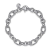 925 Sterling Silver Bujukan Link Chain Bracelet - TB5013-75SVJJJ-Gabriel & Co.-Renee Taylor Gallery