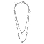 925 Sterling Silver Bujukan Transformable Layered Necklace - NK7716-60SVJJJ-Gabriel & Co.-Renee Taylor Gallery