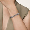 925 Sterling Silver Bujukan White Sapphire Multi Row Cuff - BG5014-62SVJWS-Gabriel & Co.-Renee Taylor Gallery