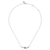 925 Sterling Silver Bujukan and Blue Topaz Bypass Bar Necklace - NK7930SVJBT-Gabriel & Co.-Renee Taylor Gallery
