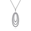 925 Sterling Silver Bujukan and Rope Circle Pendant Necklace - NK6549SVJJJ-Gabriel & Co.-Renee Taylor Gallery