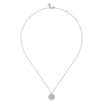 925 Sterling Silver Diamond Bujukan Capricorn Zodiac Pendant Necklace - NK7924CP-SV5JJ-Gabriel & Co.-Renee Taylor Gallery