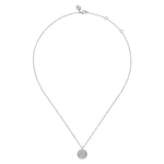 925 Sterling Silver Diamond Bujukan Libra Zodiac Pendant Necklace - NK7924LI-SV5JJ-Gabriel & Co.-Renee Taylor Gallery