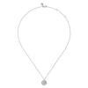 925 Sterling Silver Diamond Bujukan Sagittarius Zodiac Pendant Necklace - NK7924SA-SV5JJ-Gabriel & Co.-Renee Taylor Gallery