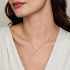 925 Sterling Silver Diamond Bujukan Sagittarius Zodiac Pendant Necklace - NK7924SA-SV5JJ-Gabriel & Co.-Renee Taylor Gallery