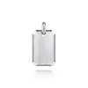 925 Sterling Silver Engravable Dog Tag Pendant Necklace - PTM6530SVJJJ-Gabriel & Co.-Renee Taylor Gallery