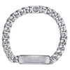925 Sterling Silver ID Cuban Link Chain Men's Bracelet - TBM2126SVJJJ-Gabriel & Co.-Renee Taylor Gallery