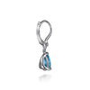 925 Sterling Silver Pear Blue Topaz Bujukan Drop Earrings - EG15424SVJBT-Gabriel & Co.-Renee Taylor Gallery