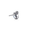 925 Sterling Silver Pear Blue Topaz Bujukan Stud Earrings - EG15437SVJBT-Gabriel & Co.-Renee Taylor Gallery