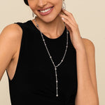 925 Sterling Silver Round Beads Necklace - NK7101-24SVJJJ-Gabriel & Co.-Renee Taylor Gallery