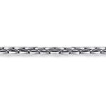 925 Sterling Silver Tubular Chain Bracelet - TBM4522SVJJJ-Gabriel & Co.-Renee Taylor Gallery