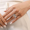 925 Sterling Silver and 14K Yellow Gold Bujukan Multiple Row Wide Band Ring - LR52757MZJJJ-Gabriel & Co.-Renee Taylor Gallery
