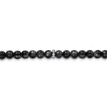 925 Sterling Silver and 4mm Black Onyx Beaded Bracelet - TBM4746SVJOX-Gabriel & Co.-Renee Taylor Gallery