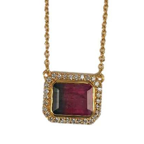 14K Gold & Diamond Necklace - M9272-Marika-Renee Taylor Gallery