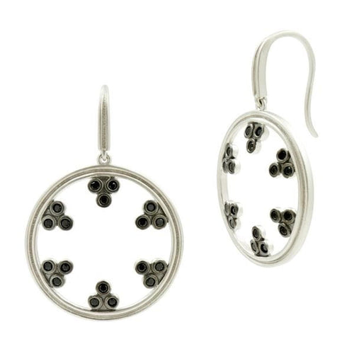 Industrial Hoop Earrings - IFPKBKE30-Freida Rothman-Renee Taylor Gallery