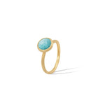 18K Jaipur Turquoise Ring - AB632 TU01 Y 02-Marco Bicego-Renee Taylor Gallery