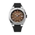 Extreme Men’s Automatic Stainless Steel Brown Dial Leather Strap Watch – AL-525BRG3AE6-Alpina-Renee Taylor Gallery