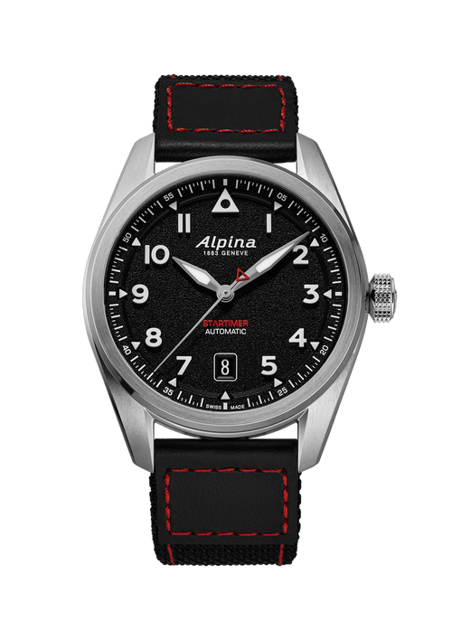 STARTIMER PILOT AUTOMATIC - AL-525BW4S36-Alpina-Renee Taylor Gallery