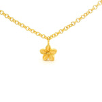 Aloha 5 Flower Necklace Gold Vermeil 8MM - ALN4-Joyla-Renee Taylor Gallery