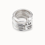 Prisoner Sterling Silver Plated Ring - ANI0057MET-UNO de 50-Renee Taylor Gallery