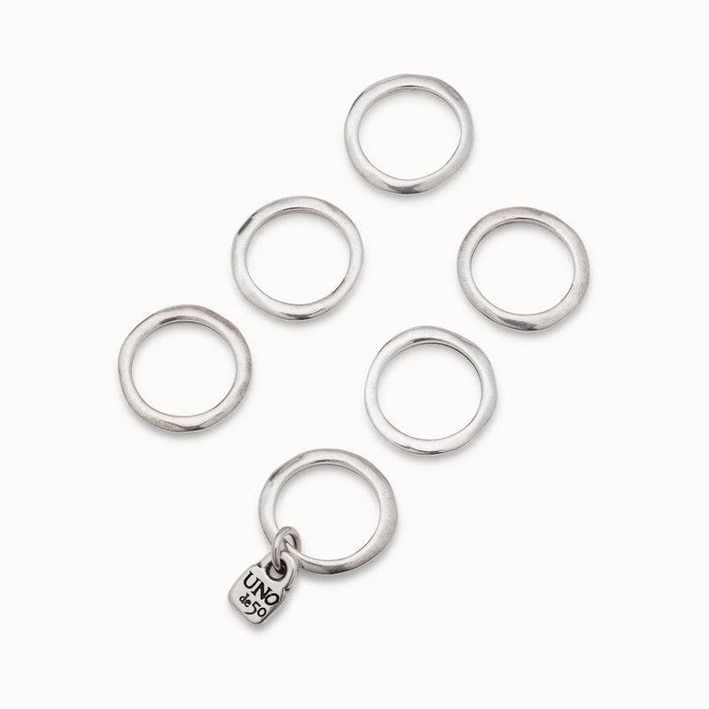 Prisoner Sterling Silver Plated Ring - ANI0057MET-UNO de 50-Renee Taylor Gallery