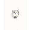 On/Off Sterling Silver Sterling Silver Plated Ring - ANI0626MTL-UNO de 50-Renee Taylor Gallery