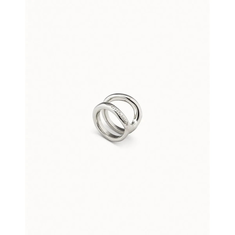 Shortcut Sterling Silver Sterling Silver Plated Ring - ANI0627MTL-UNO de 50-Renee Taylor Gallery