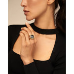 On My Own 18K Gold Plated Ring - ANI0654GRSORO-UNO de 50-Renee Taylor Gallery