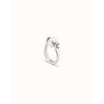 Sterling Silver Plated Ring with Pearl - ANI0662BPLMTL-UNO de 50-Renee Taylor Gallery